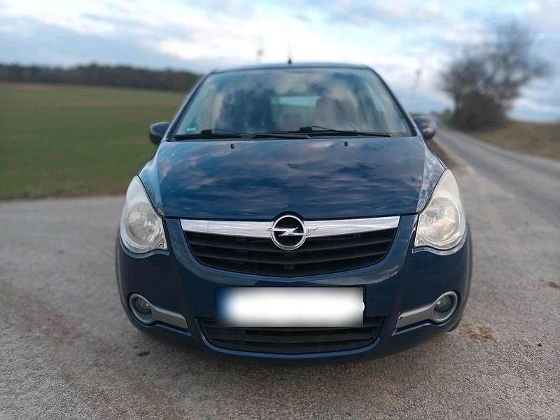 Gebraucht Opel Agila 86 PS (63 kW) 2009 Blau Kleinwagen