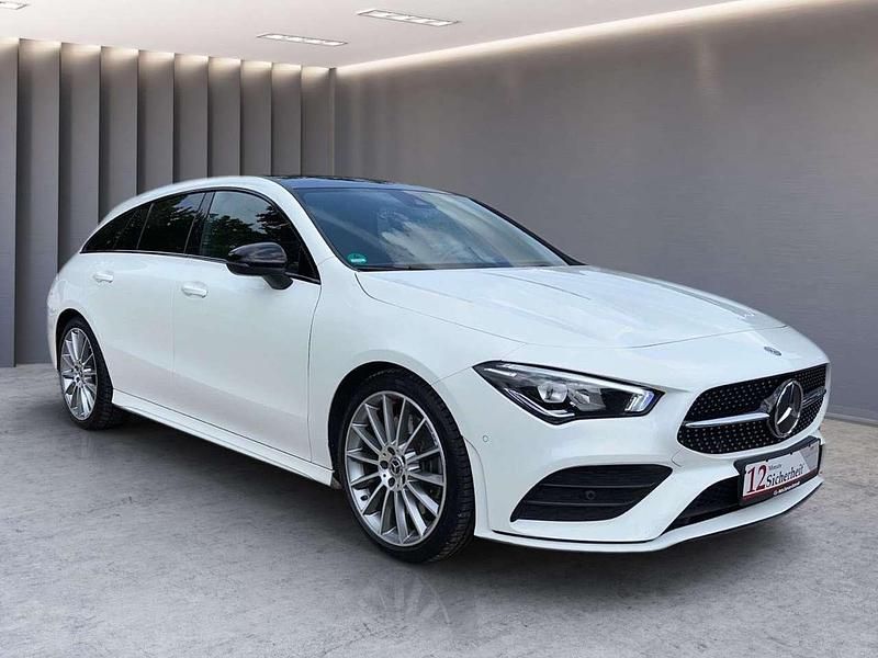 Polarweiss unilack Gebraucht 2020 Mercedes CLA250 AMG Limousine | 26.999 € (Guter Preis) - Bild 1/4