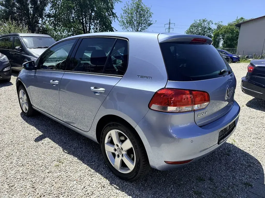 Gebraucht VW Golf VI Team 80 PS (58 kW) 2010 Shark blue metallic Kleinwagen