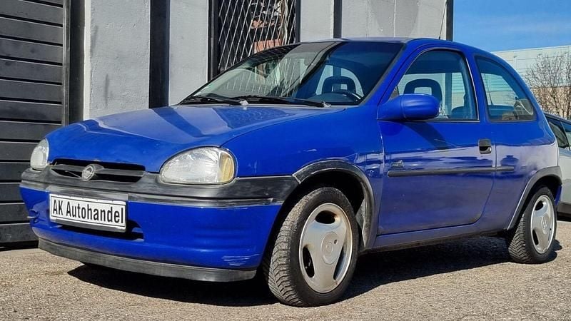 Blau Gebraucht 1997 Opel Corsa Kleinwagen | 490 € (Superpreis) - Bild 1/4