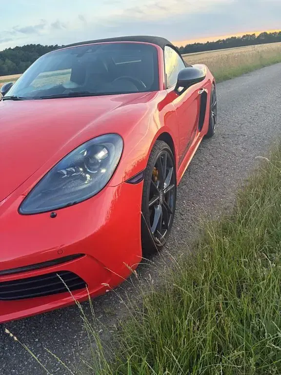 Gebraucht Porsche Boxster 299 PS (219 kW) 2019 Orange Cabrio
