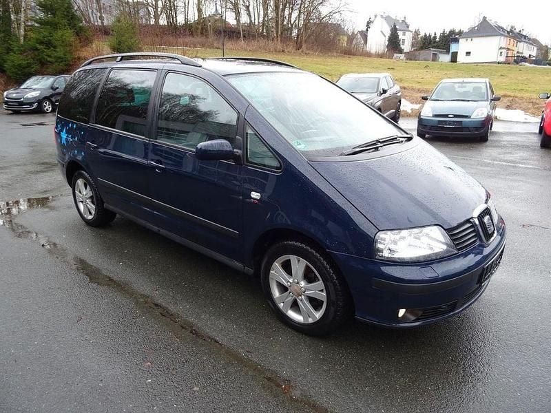 Gebraucht Seat Alhambra Reference 140 PS (102 kW) 2007 Blau Van / Kleinbus