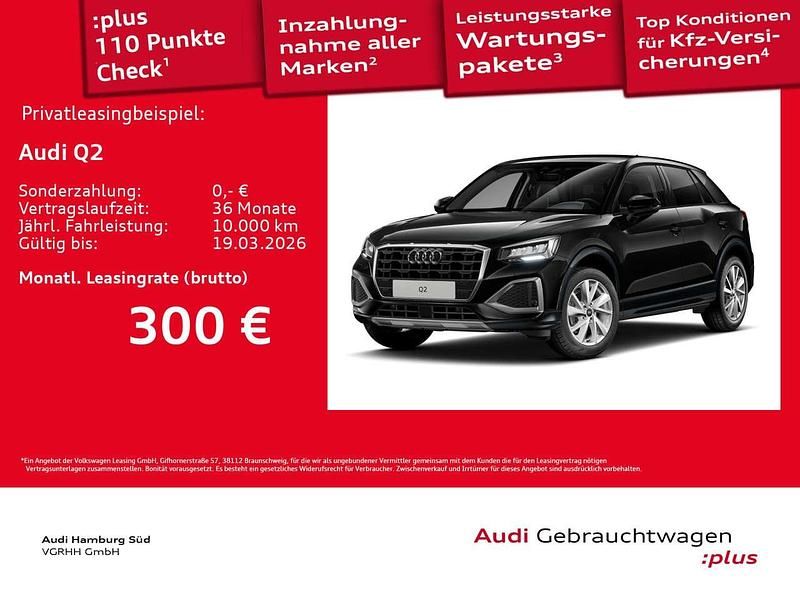 Gebraucht Audi Q2 Advanced 150 PS (110 kW) 2025 0e mythosschwarz metallic SUV