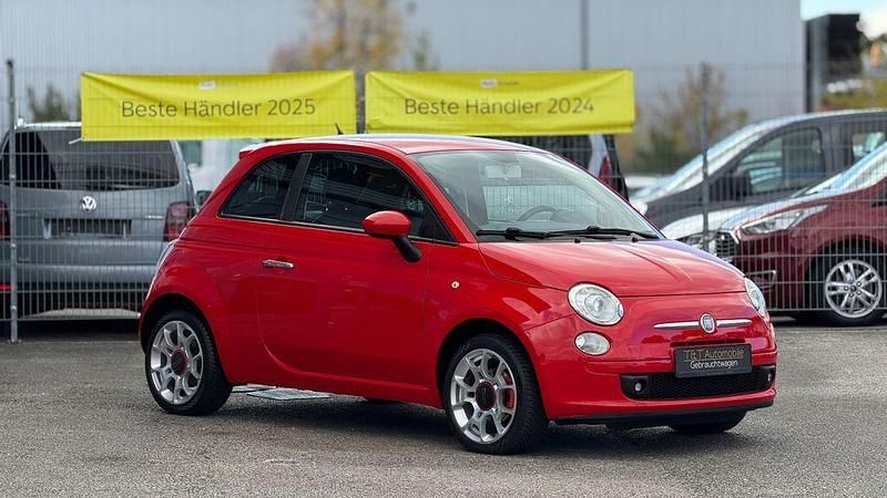 Rot Gebraucht 2011 Fiat 500 Sport Kleinwagen | 8.990 € - Bild 1/4