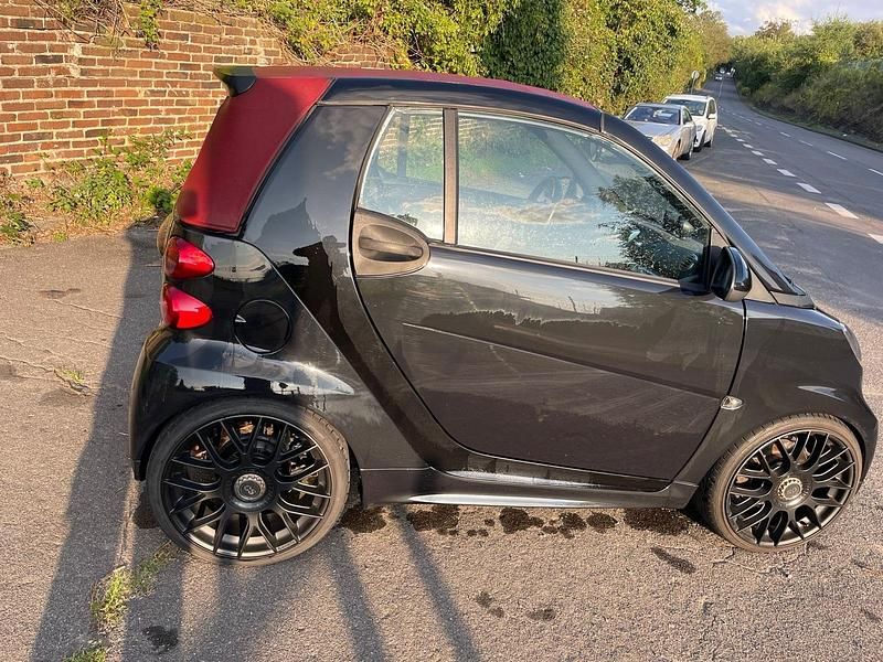 Gebraucht Smart ForTwo Cabrio Brabus 98 PS (72 kW) 2012 Schwarz Cabrio