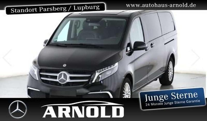 Obsidianschwarz Gebraucht 2024 Mercedes V300 Avantgarde Edition Van / Kleinbus | 62.730 € (Guter Preis) - Bild 1/3