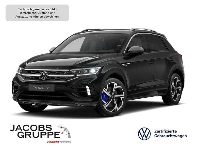 Deep black Gebraucht 2025 VW T-Roc R SUV | 36.970 € (Superpreis) - Bild 1/3