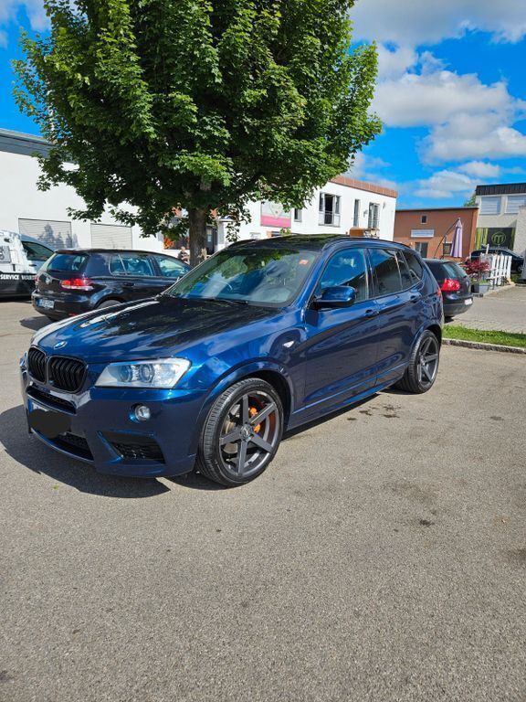 Blau Gebraucht 2013 BMW X3 M Sport SUV | 12.499 € (Guter Preis) - Bild 1/4