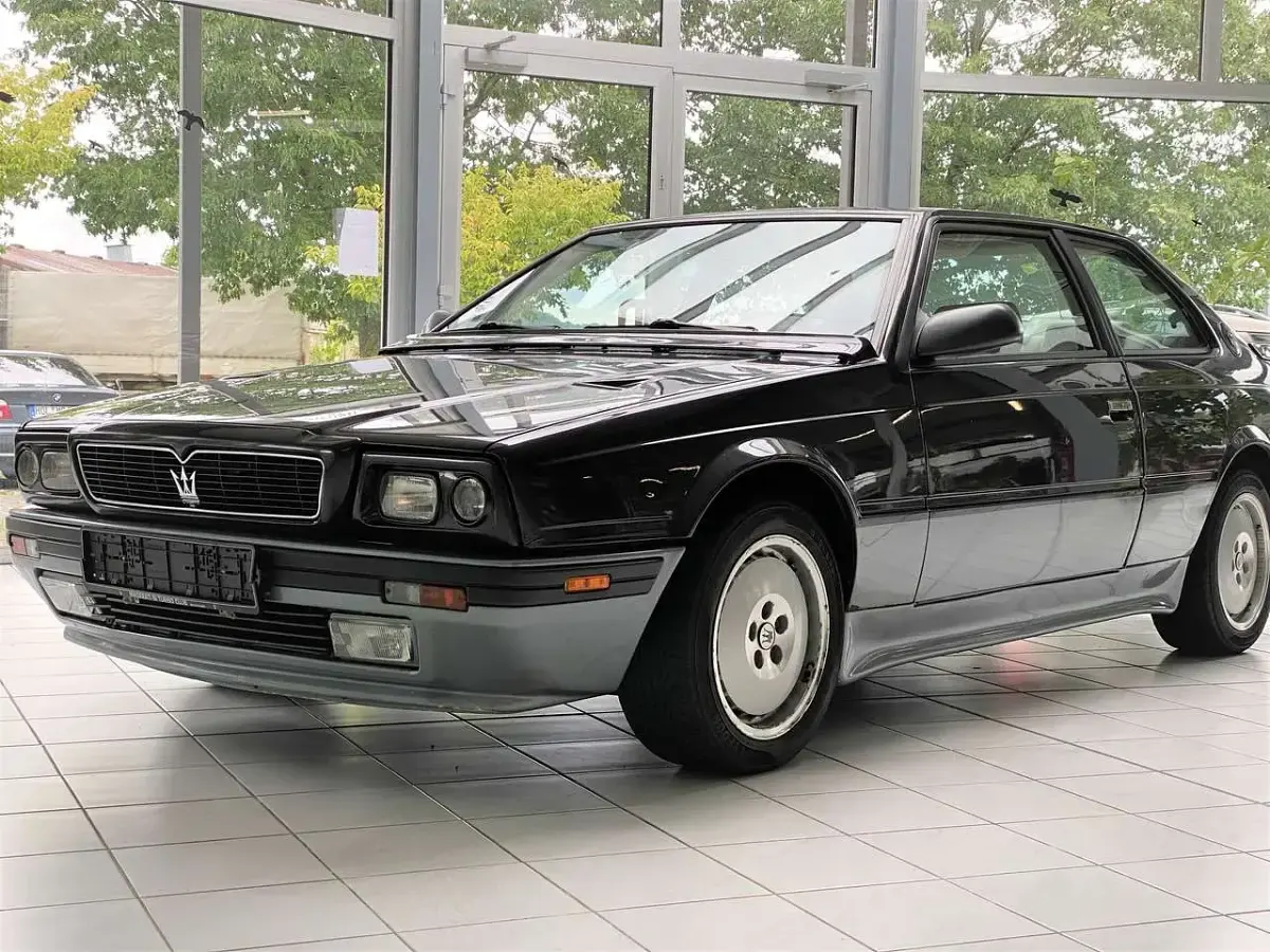 Gebraucht Maserati 224 245 PS (180 kW) 1991 Schwarz Coupé