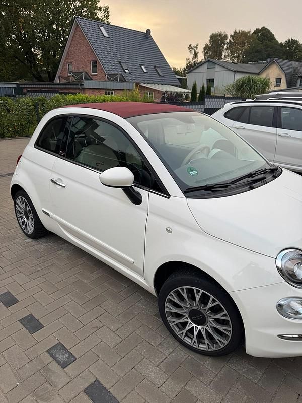 Weiß Gebraucht 2017 Fiat 500 Cabrio | 8.400 € (Guter Preis) - Bild 1/4