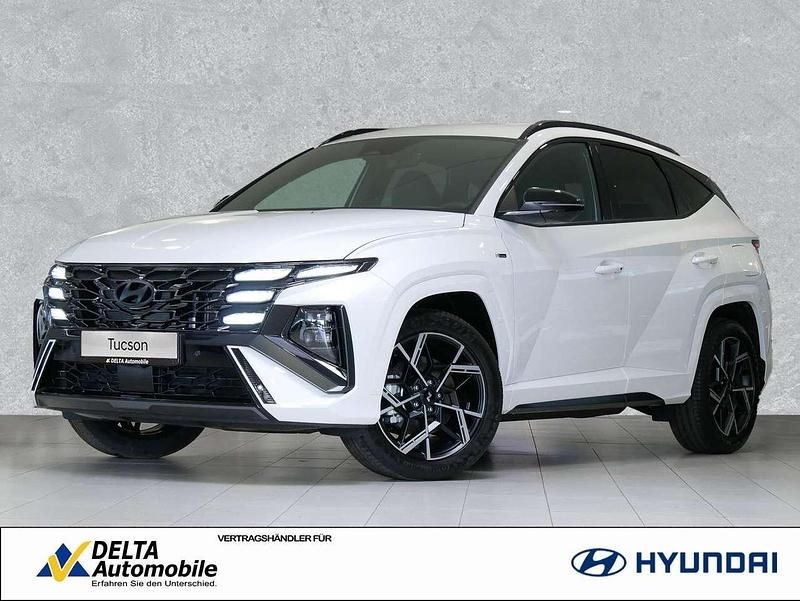 Atlas white Neu 2025 Hyundai Tucson N Line SUV | 35.390 € (Fairer Preis) - Bild 1/4