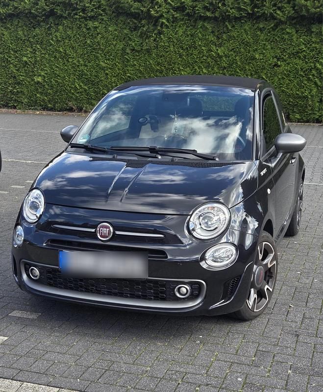 Schwarz Gebraucht 2022 Fiat 500C Sport Cabrio | 13.800 € (Guter Preis) - Bild 1/4