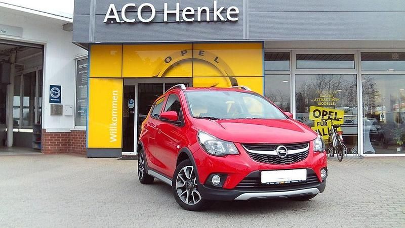 Usado Opel Karl Rocks 75 HP (55 kW) 2018 Vermelho Citadino