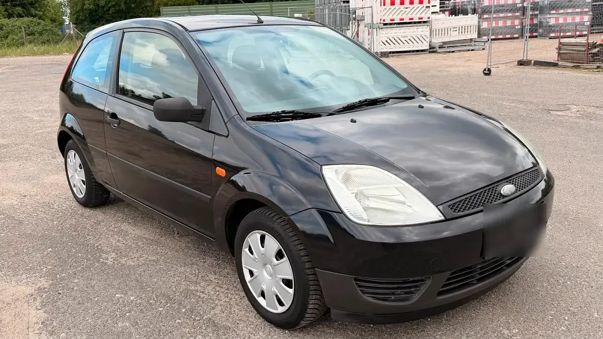 Gebraucht Ford Fiesta 60 PS (44 kW) 2005 Schwarz Kleinwagen