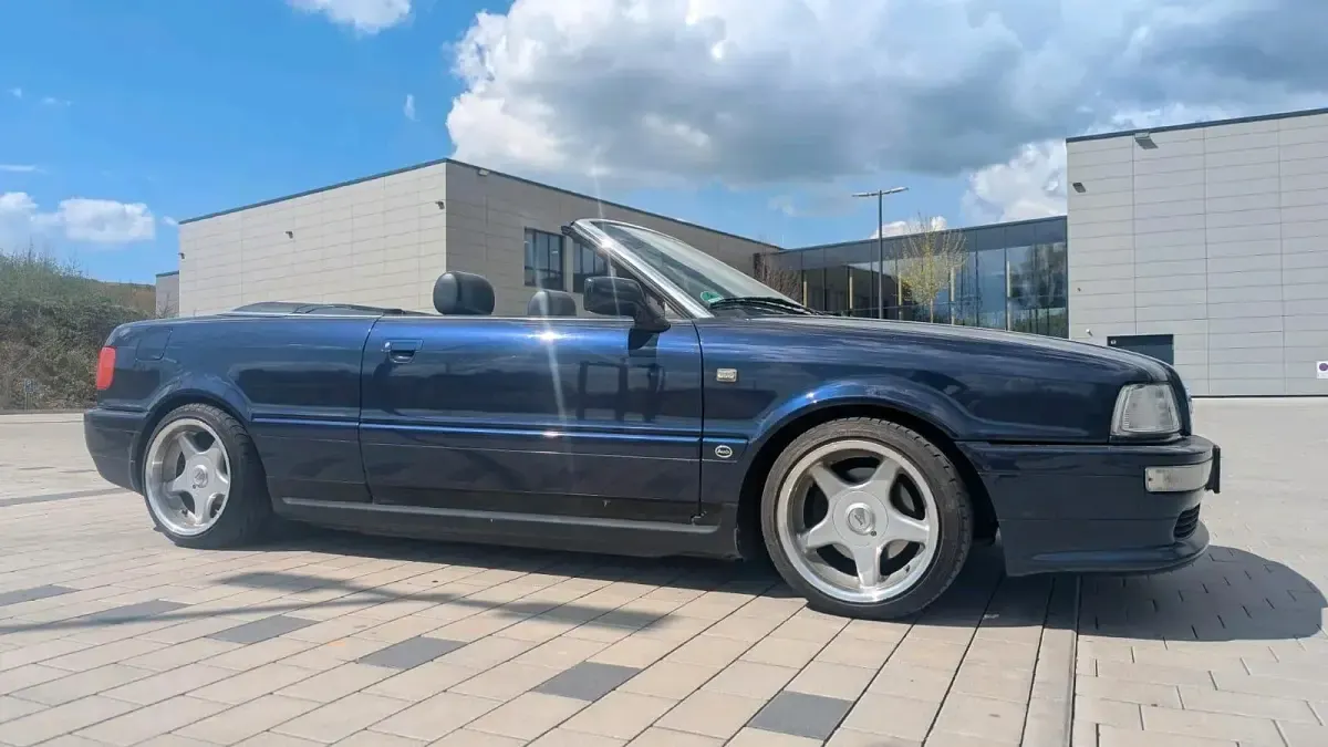 Gebraucht Audi 80 115 PS (84 kW) 1997 Blau Cabrio