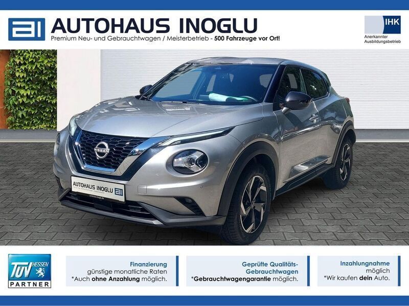 Silber silver (m) (metallic) Gebraucht 2024 Nissan Juke N-Connecta SUV | 17.980 € (Guter Preis) - Bild 1/4