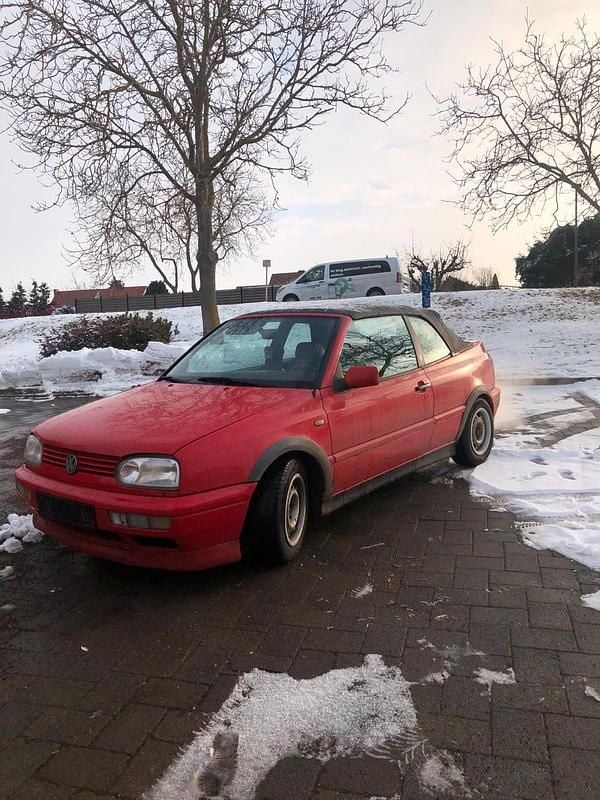 Gebraucht VW Golf Cabriolet 90 PS (66 kW) 1997 Rot Cabrio