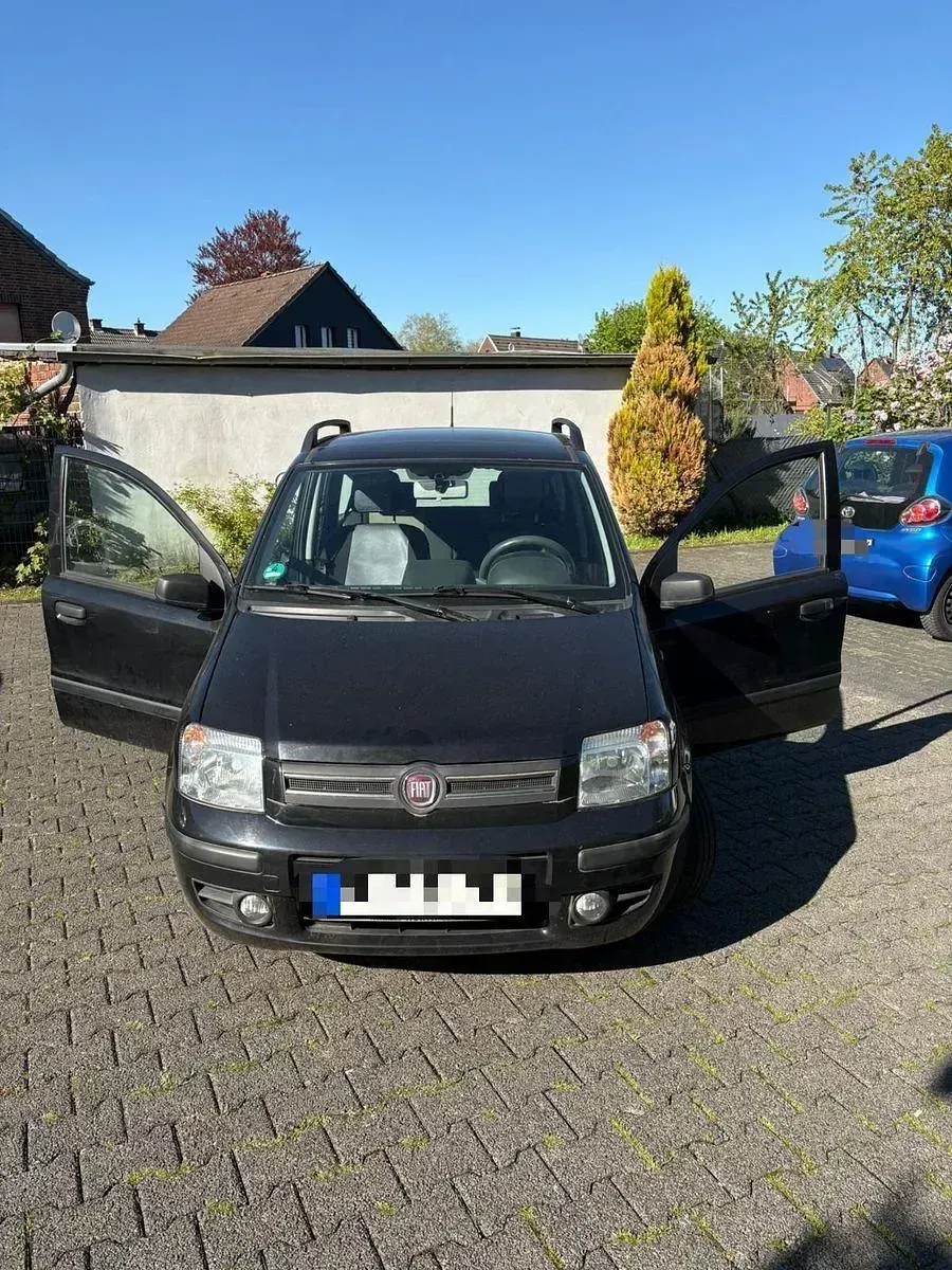 Gebraucht Fiat Panda 60 PS (44 kW) 2007 Schwarz Kleinwagen