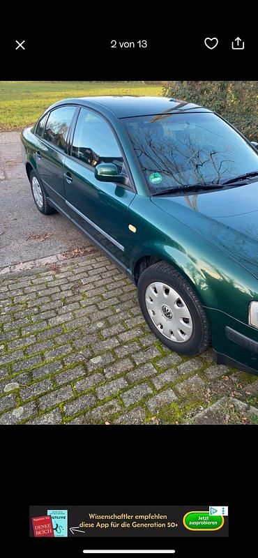 Gebraucht VW Passat 100 PS (73 kW) 1999 Grün Limousine