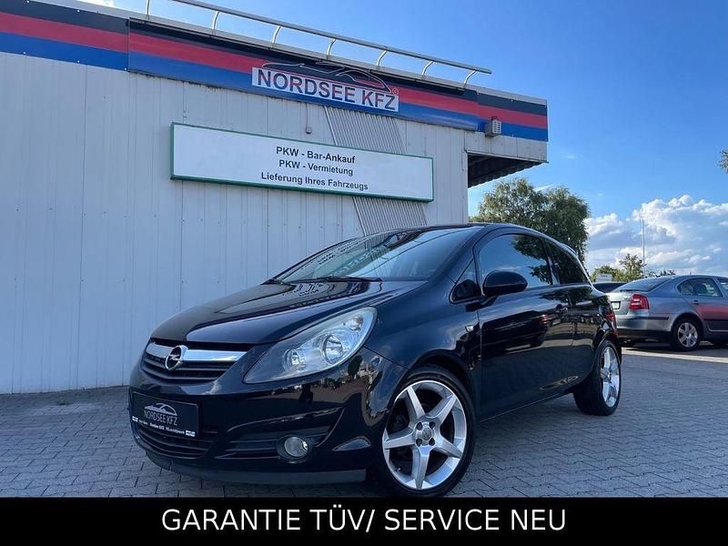 Schwarz Gebraucht 2009 Opel Corsa Sport Kleinwagen | 3.400 € (Etwas zu teuer) - Bild 1/4