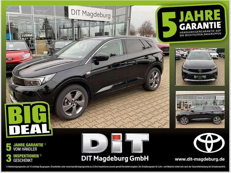 Lackierung schwarz perla nera/ Gebraucht 2023 Opel Grandland X Elegance SUV | 20.990 € (Superpreis) - Bild 1/4