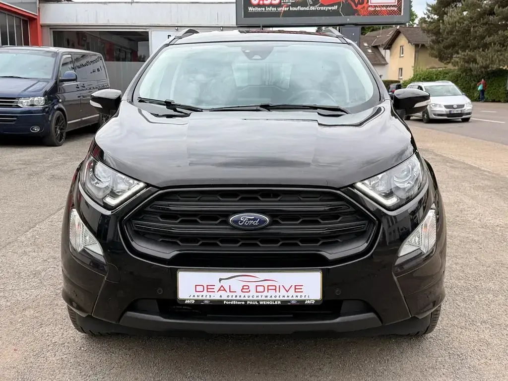 Gebraucht Ford Ecosport ST-Line 125 PS (91 kW) 2022 Schwarz SUV