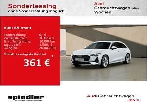 Gebraucht Audi A5 204 PS (150 kW) 2025 Weiß (gletscherweiß metallic) Kombi