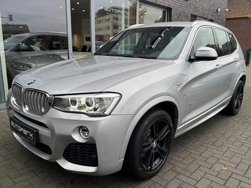 Glaciersilber metallic (metallic) Gebraucht 2014 BMW X3 Sport Line SUV | 19.900 € (Fairer Preis) - Bild 1/4