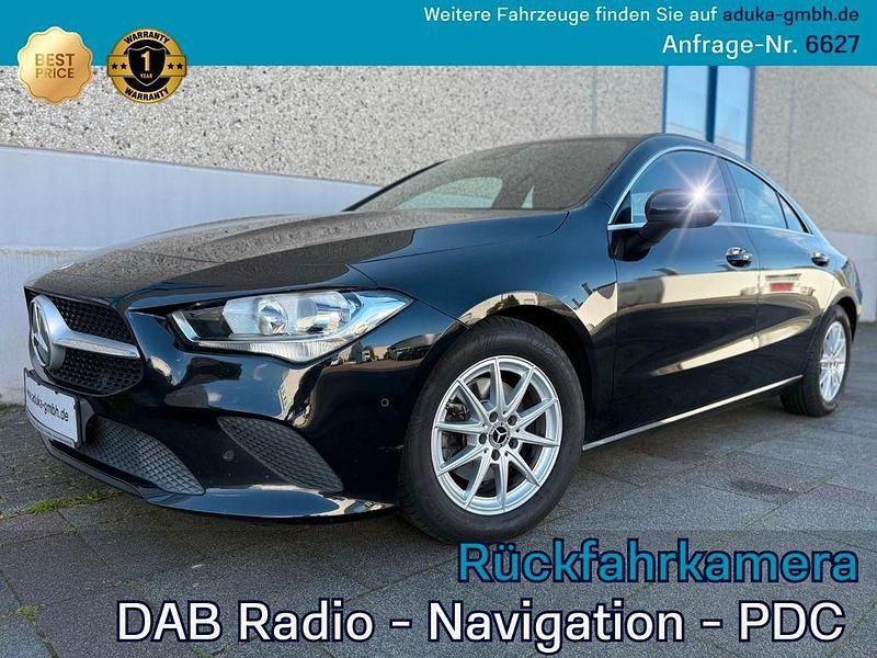 Schwarz Gebraucht 2021 Mercedes CLA180 Limousine | 19.699 € (Superpreis) - Bild 1/4