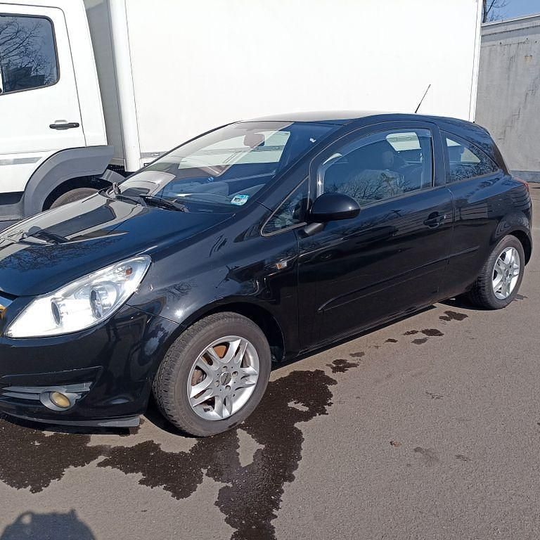 Gebraucht Opel Corsa 80 PS (58 kW) 2008 Schwarz Kleinwagen