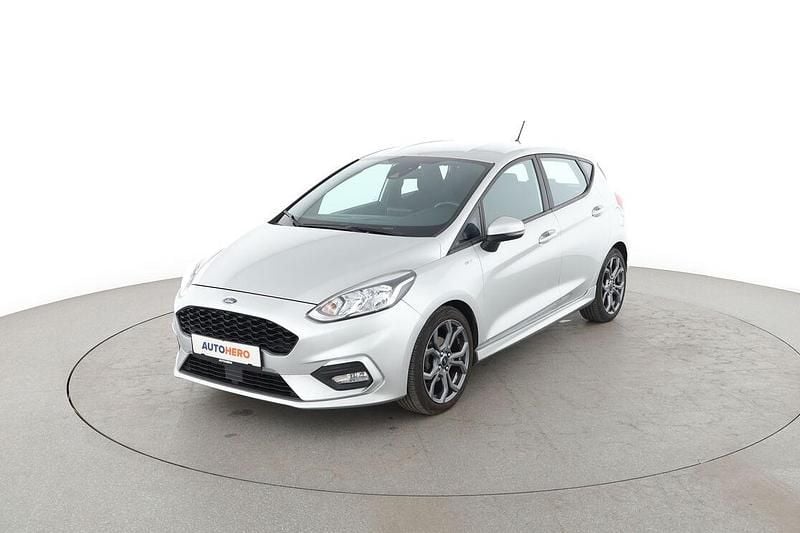 Grau Gebraucht 2018 Ford Fiesta ST-Line Kleinwagen | 10.630 € (Guter Preis) - Bild 1/3