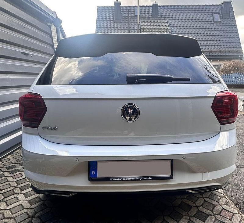 Gebraucht VW Polo R-line 95 PS (69 kW) 2019 Weiß Kleinwagen