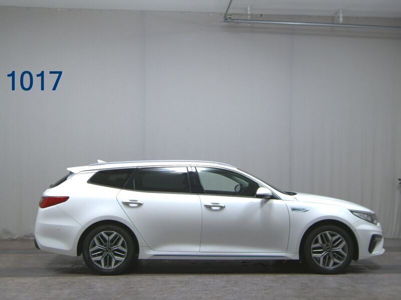 Weiß Gebraucht 2019 Kia Optima Hybrid Spirit Limousine | 14.780 € (Guter Preis) - Bild 1/4