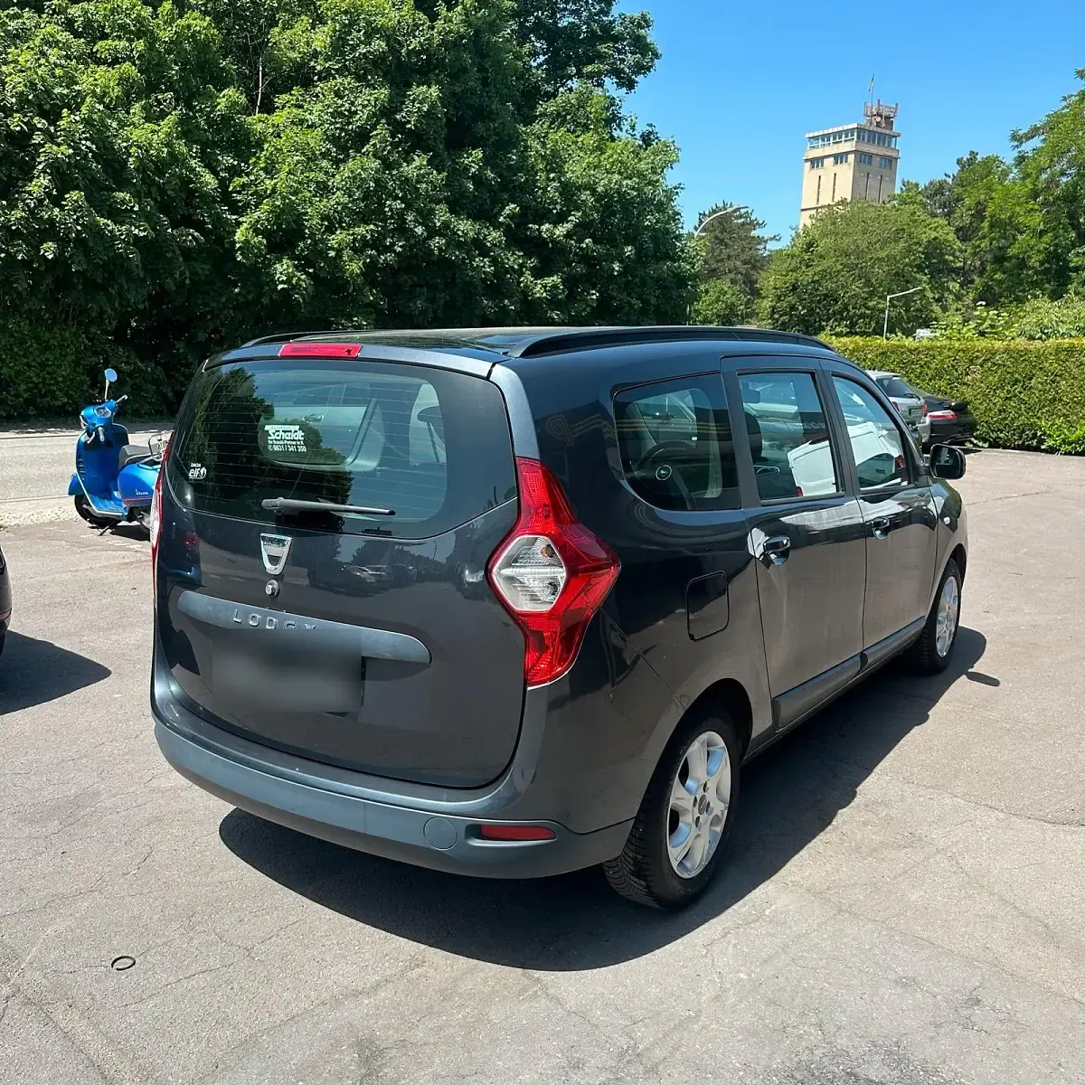 Gebraucht Dacia Lodgy 83 PS (61 kW) 2014 Grau Van / Kleinbus