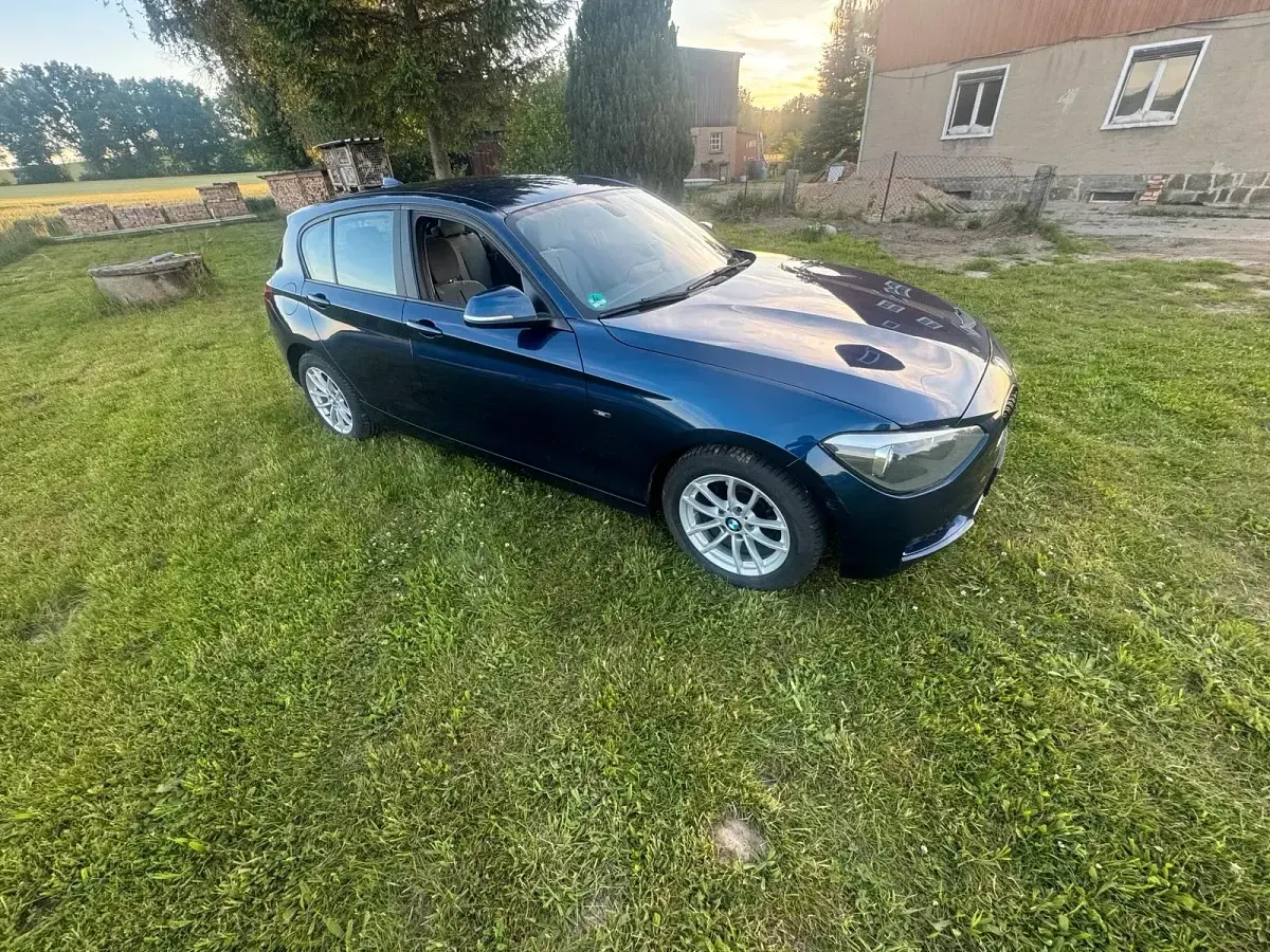 Gebraucht BMW 116 115 PS (84 kW) 2012 Blau Kleinwagen
