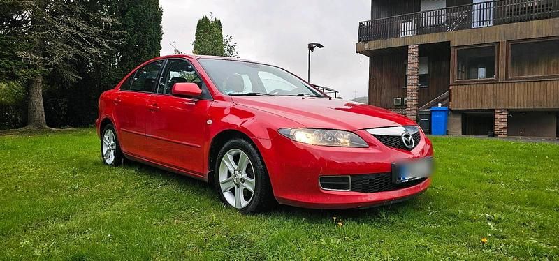 Rot Gebraucht 2006 Mazda 6 Limousine | 1.400 € (Superpreis) - Bild 1/4