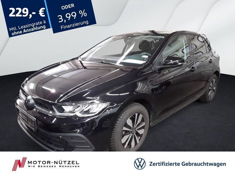 Schwarz Gebraucht 2024 VW Polo Move Kleinwagen | 22.230 € (Fairer Preis) - Bild 1/4