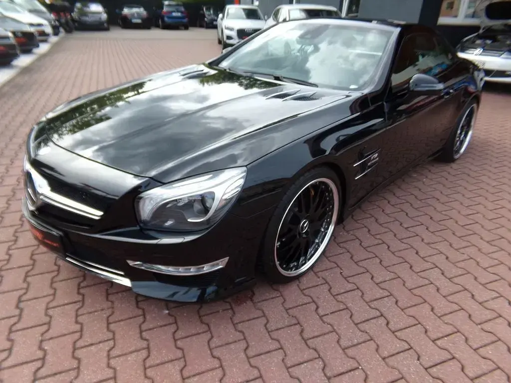 Gebraucht Mercedes SL65 AMG AMG 630 PS (463 kW) 2014 Schwarz/baltic black Cabrio