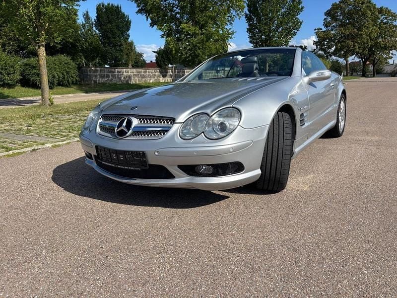 Gebraucht Mercedes SL55 AMG AMG 500 PS (367 kW) 2004 Silber Cabrio
