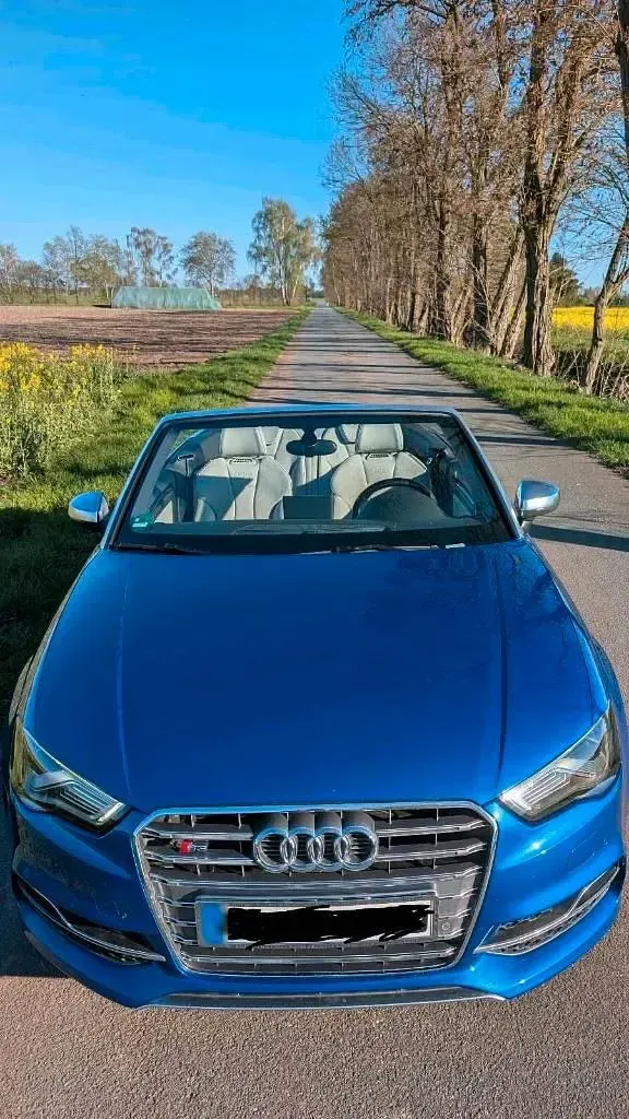 Gebraucht Audi S3 Cabriolet Comfort 300 PS (220 kW) 2015 Blau Cabrio