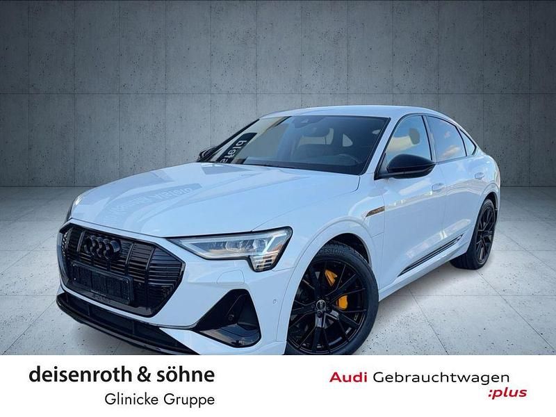 Gebraucht Audi e-tron Sportback S-Line 230 kW (313 PS) 2022 Gletscherweiß metallic SUV