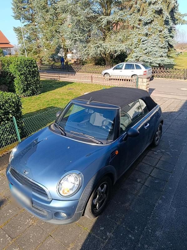 Gebraucht Mini One Cabriolet 98 PS (72 kW) 2011 Blau Cabrio