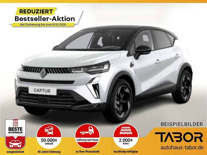 Weiß (perlmuttweiß metallic + black p) Neu 2025 Renault Captur Techno SUV | 29.112 € (Guter Preis) - Bild 1/1