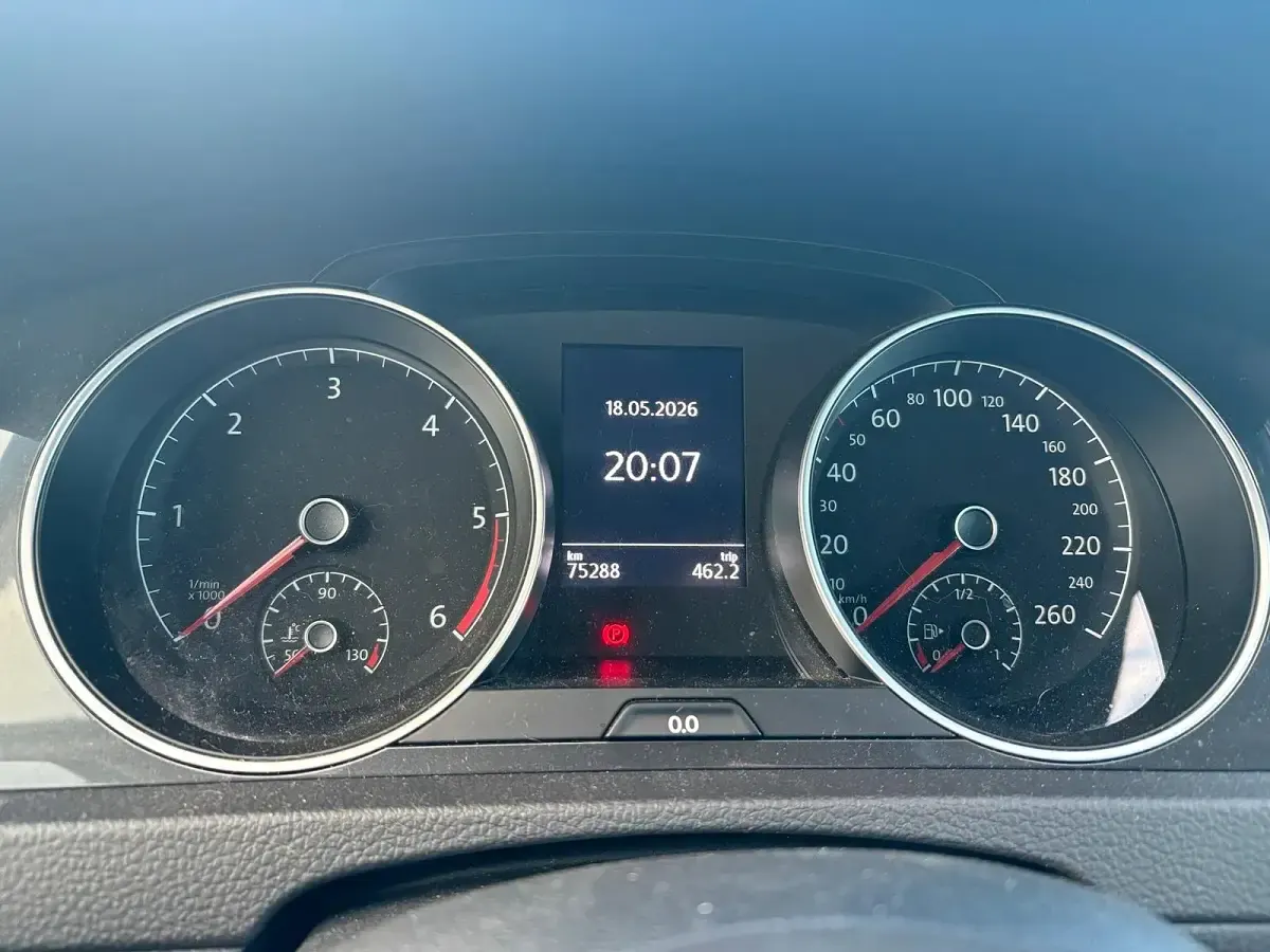 Usata VW Golf VII R-line 150 CV (110 kW) 2019 Nero Station wagon
