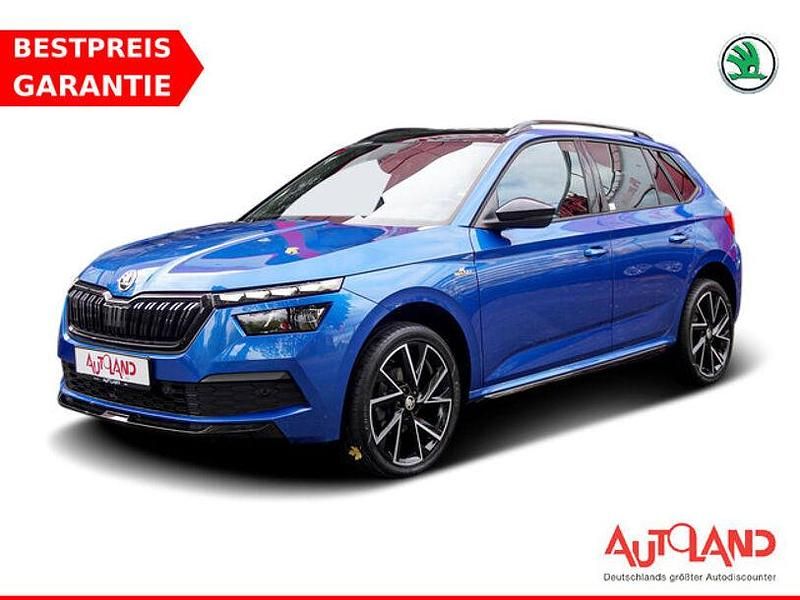 Blau Gebraucht 2021 Skoda Kamiq Monte Carlo SUV | 24.950 € (Fairer Preis) - Bild 1/4