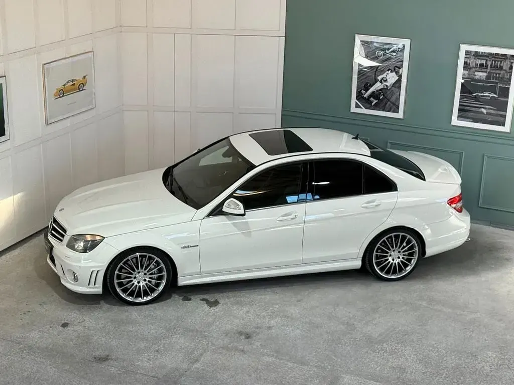 Gebraucht Mercedes C63 AMG AMG 457 PS (336 kW) 2008 Weiß Limousine