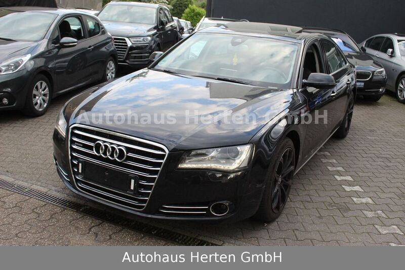 Phantomschwarz perleffekt Gebraucht 2012 Audi A8 Sport Limousine | 24.990 € (Teuer) - Bild 1/4