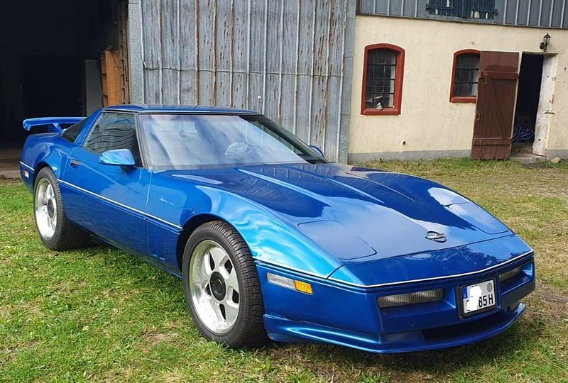 Blau Gebraucht 1985 Corvette C4 Coupé | 17.900 € - Bild 1/4