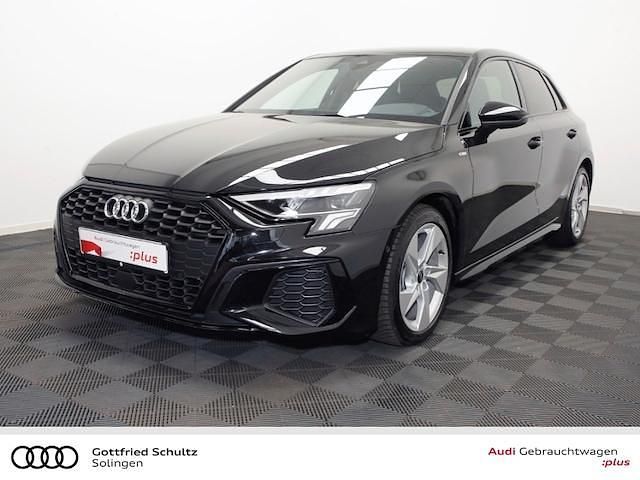 Mythosschwarz metallic Gebraucht 2024 Audi A3 S-Line | 32.950 € (Guter Preis) - Bild 1/2