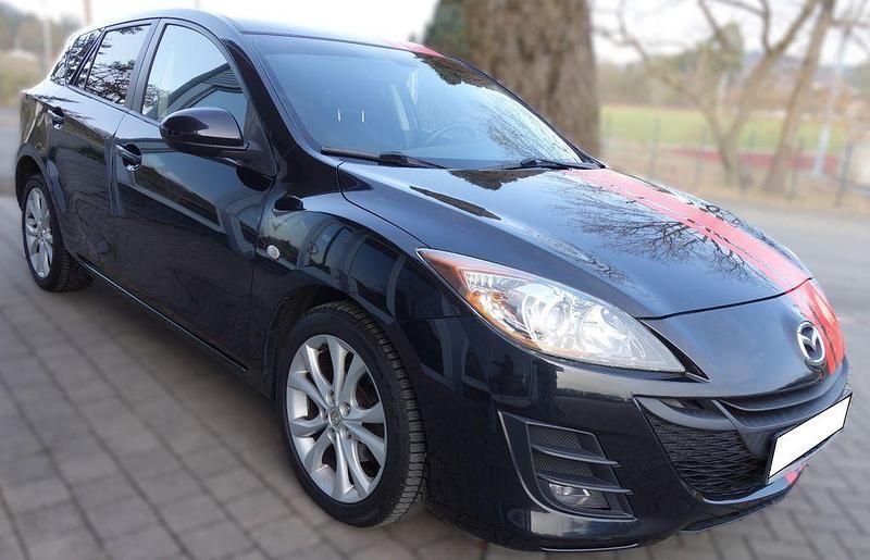 Usata Mazda 3 Active Plus 105 CV (77 kW) 2010 Nero Berlina